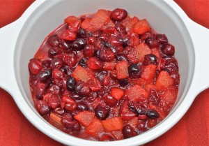 Cranberry Sauce with Pears