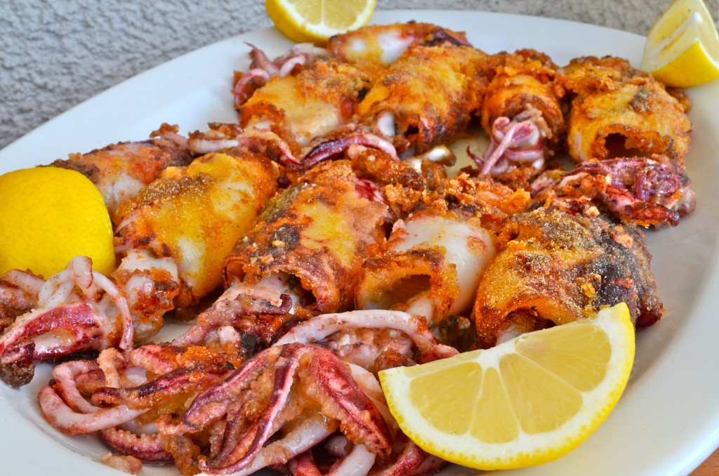 Fried Whole Calamari