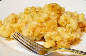 Lobster, Prosciutto Macaroni and Three Cheeses
