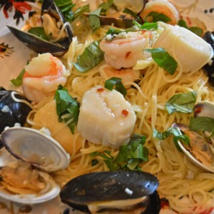 Mixed Seafood Pasta alla Rebecca
