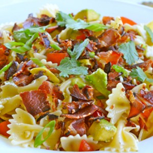 Bow Tie Pasta with Bacon