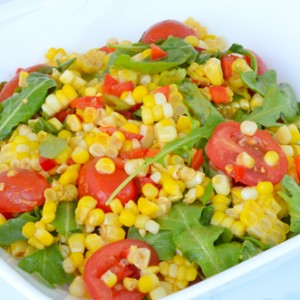 Corn Arugula Salad